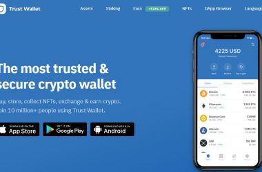 trust wallet home page