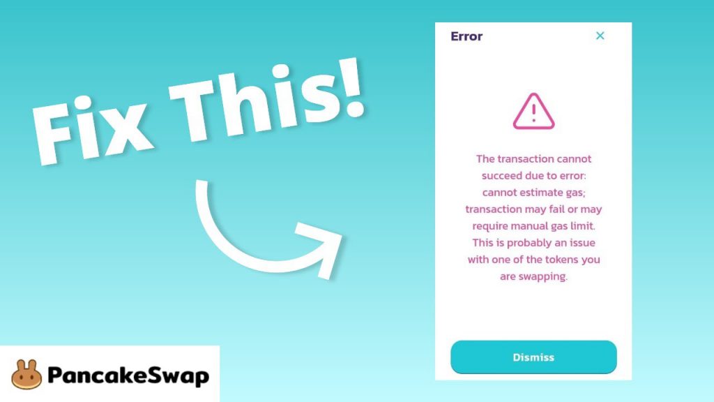 How to Fix 'Cannot Estimate Gas' Error on PancakeSwap (CAKE)