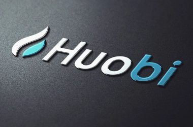 huobi logo on matte black