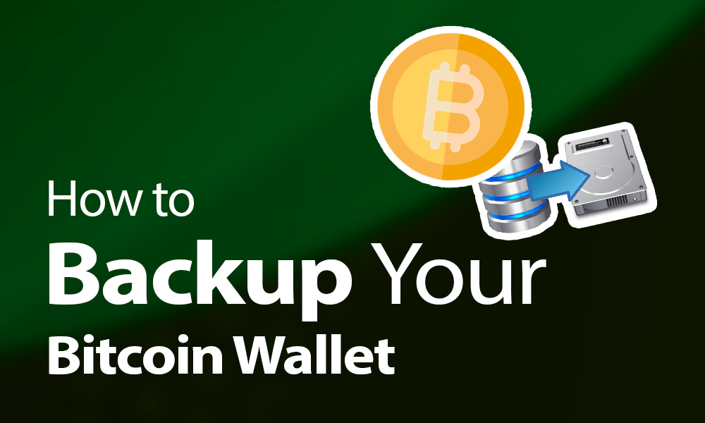 how to create cryptocurrency backup