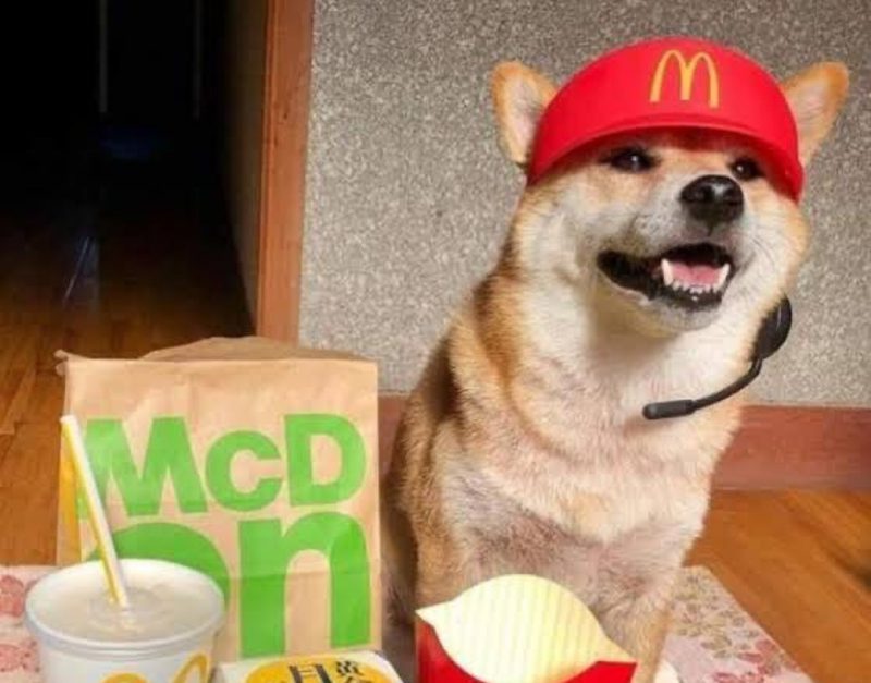 McDonald's replies about accepting Shiba Inu as payment