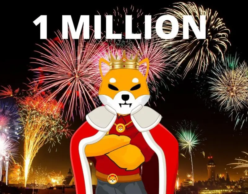 Shiba Inu reaches 1 million holders