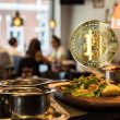 Indian restaurant Voosh has cryptocurrency themed dishes on their menu