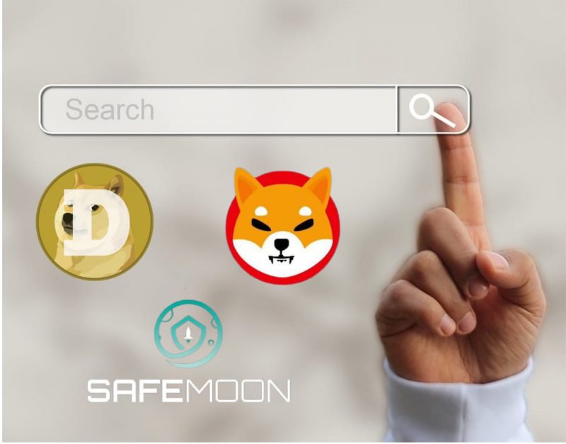 Dogecoin, Shiba Inu, SafeMoon make it to the top 5 list of Google searches of 2021