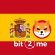 Spain's leading exchange Bit2Me lists Shiba Inu