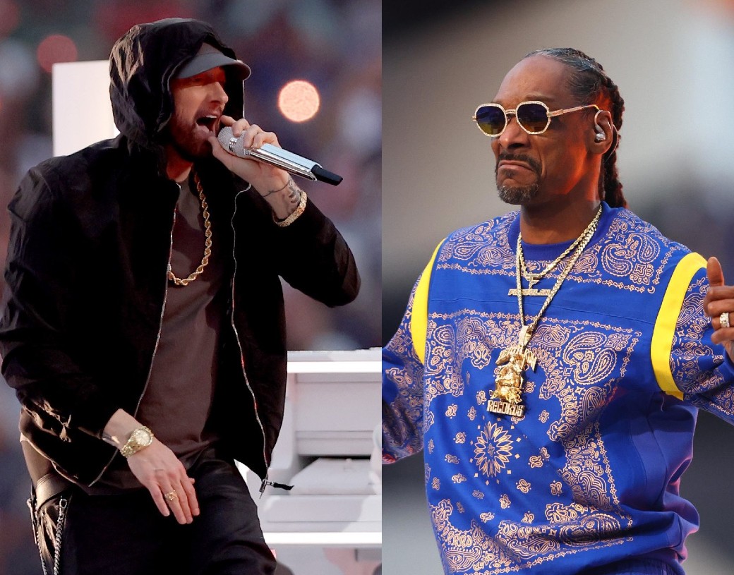 'NFT' Rappers in the house: Snoop Dogg & Eminem Perform at the Super ...