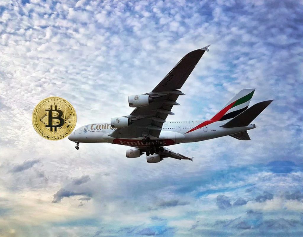 emirates airlines bitcoin