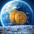 Bitcoin BTC Crypto World Globe