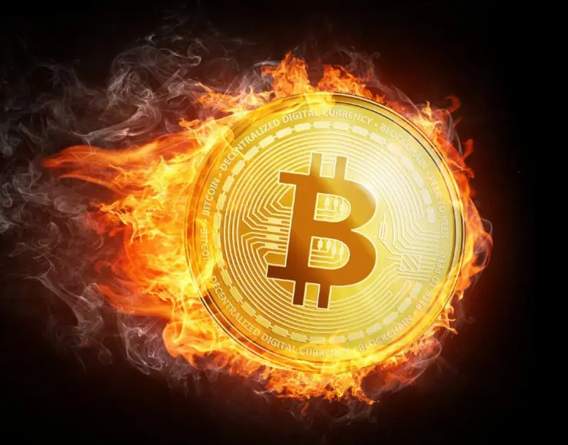 bitcoin btc fire