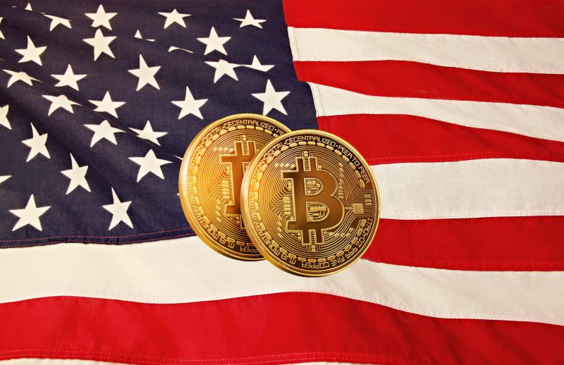 usa flag bitcoin btc cryptocurrency