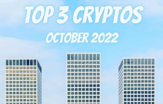 Top 3 cryptos for October 2022