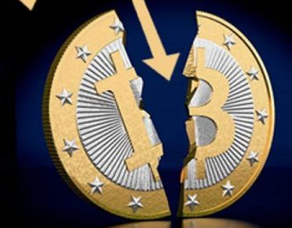 bitcoin btc crash fall