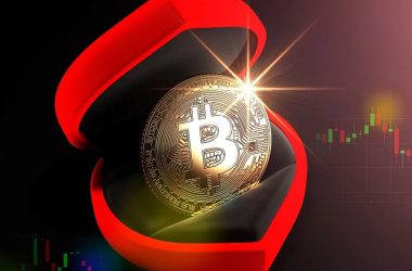 Bitcoin BTC Love Propose Ring Valentines Day Heart