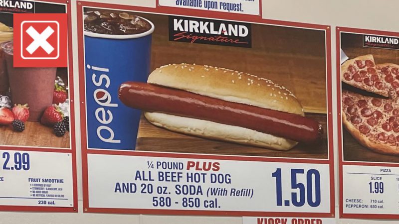 Costco Has No Plans to Hike $1.50 Hot Dog-and-Soda Combo Price