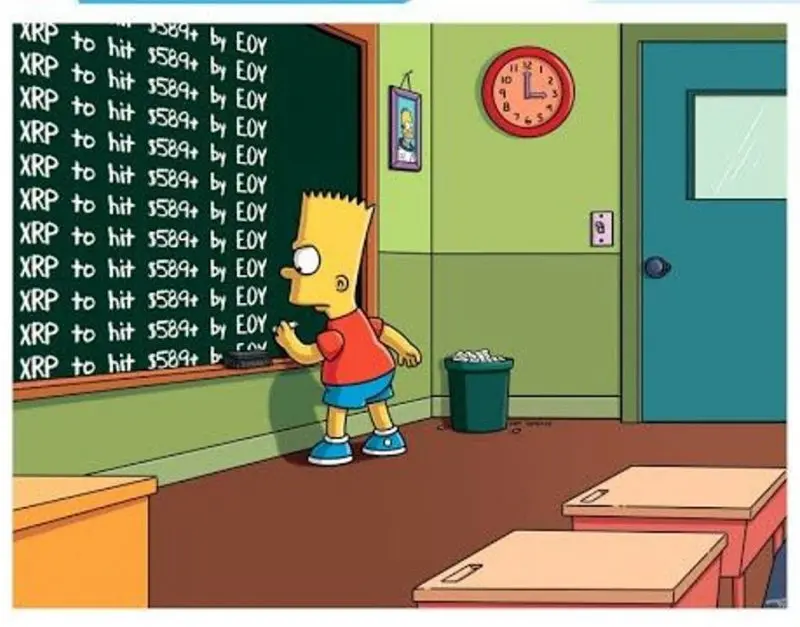 The Bart Simpsons XRP Ripple 589 $ Fiyat Tahmini Kripto Para Birimi