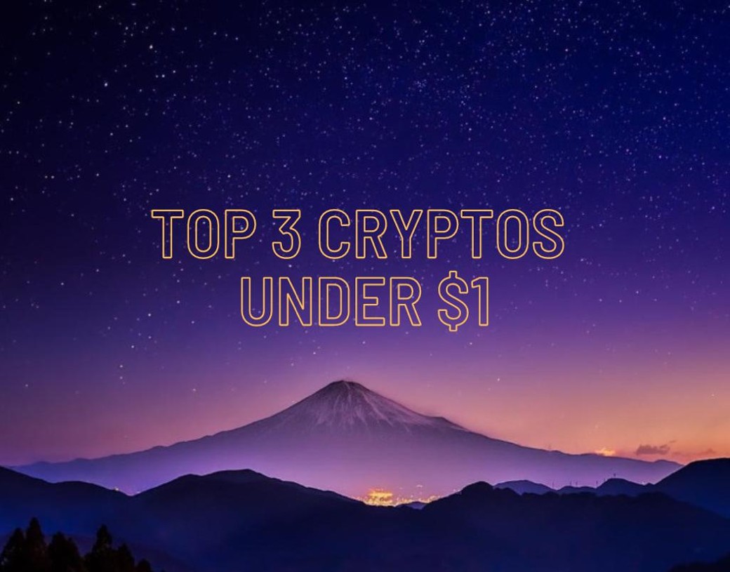 best cryptos under $1