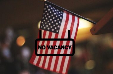 usa flag no vacancy job decline report openings