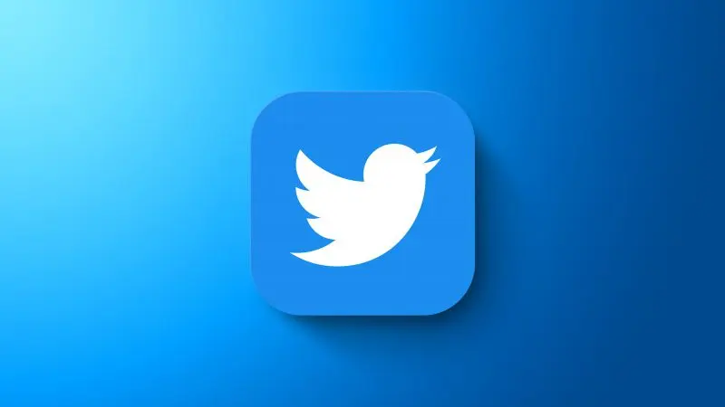 Twitter màu xanh lam