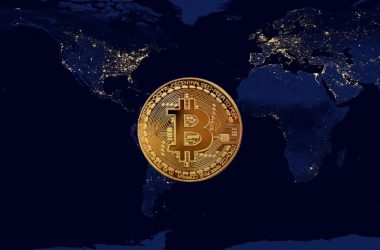 Bitcoin BTC World Globe Country
