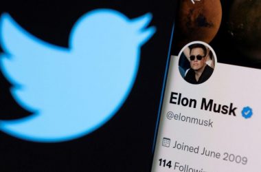 Elon Musk's Verification Twitter account with logo
