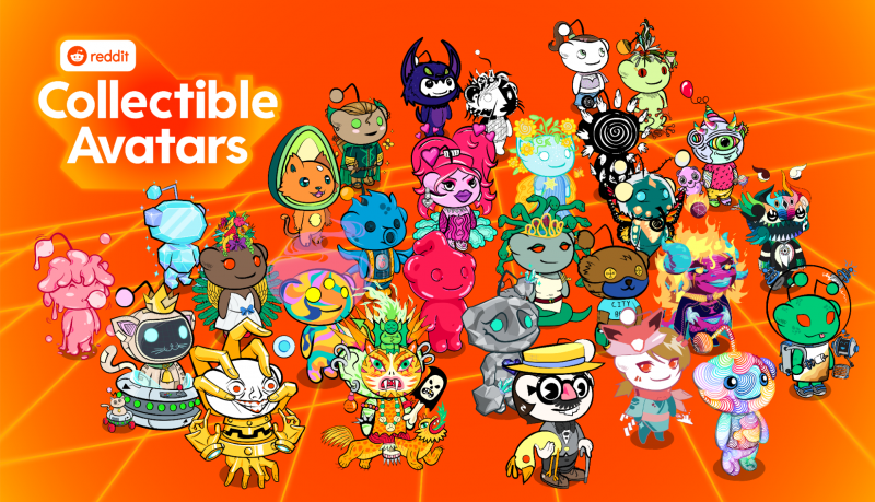 Reddit Collectible Avatars Hit a Milestone With Over 5 Million NFTs Minted