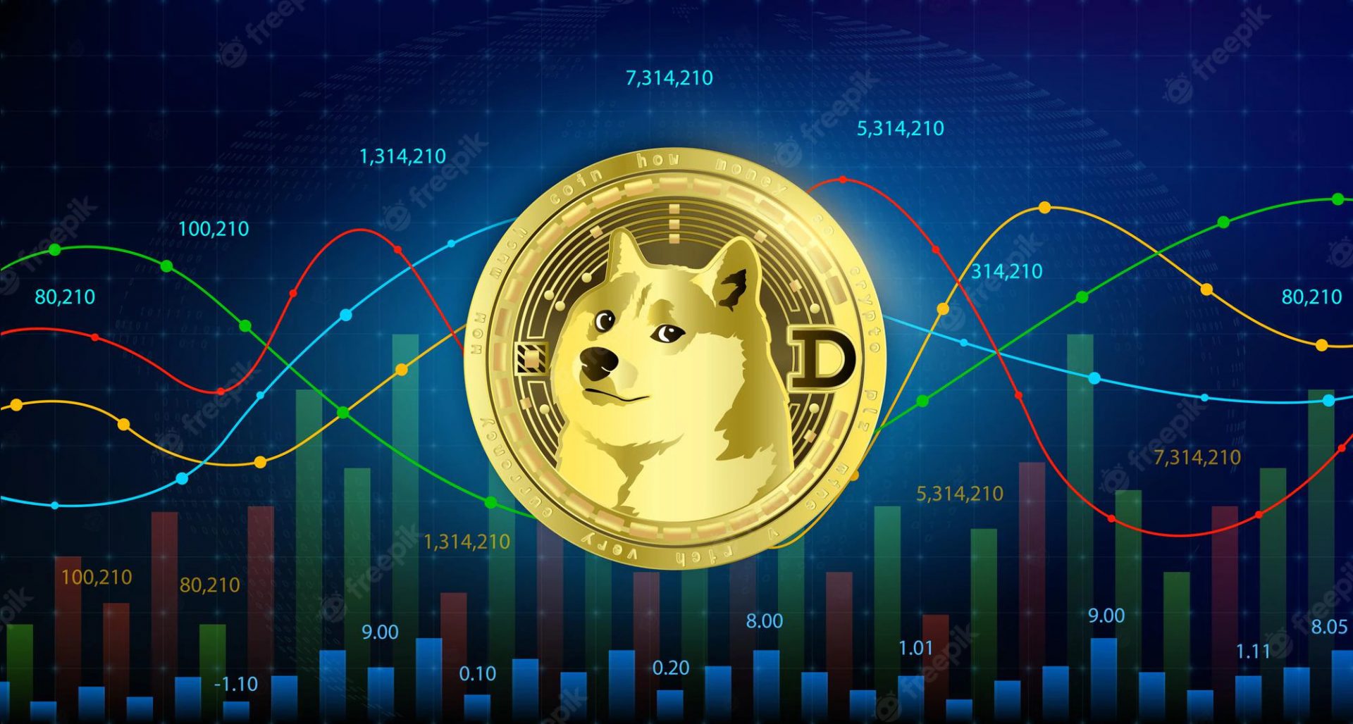 Dogecoin از Coinbase (COIN) در ارزش بازار پیشی گرفت