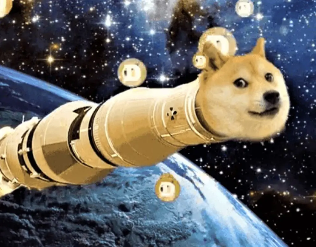 dogecoin rocket