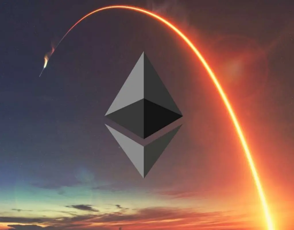 Ethereum ETH Rocket Moon Rally Bull Run