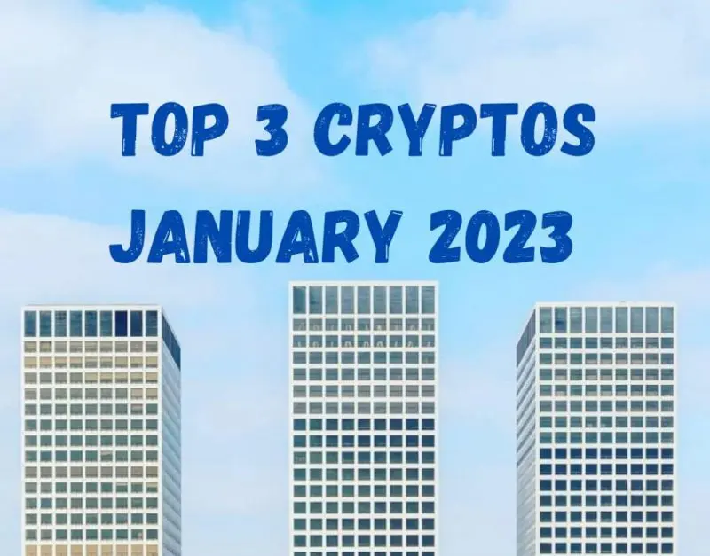 top 3 cryptos january 2023