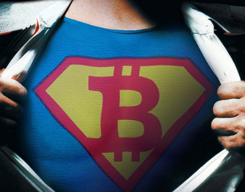 Bitcoin BTC Superman