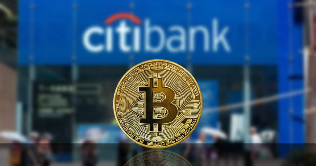 citigroup bitcoin btc
