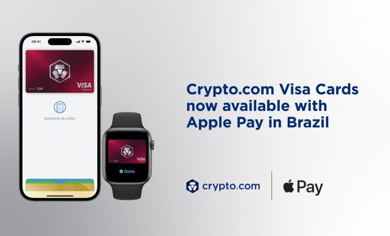 Crypto․com Adds Apple Pay Support for Visa Cards in Brazil