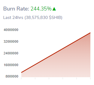 burn rate shiba inu 