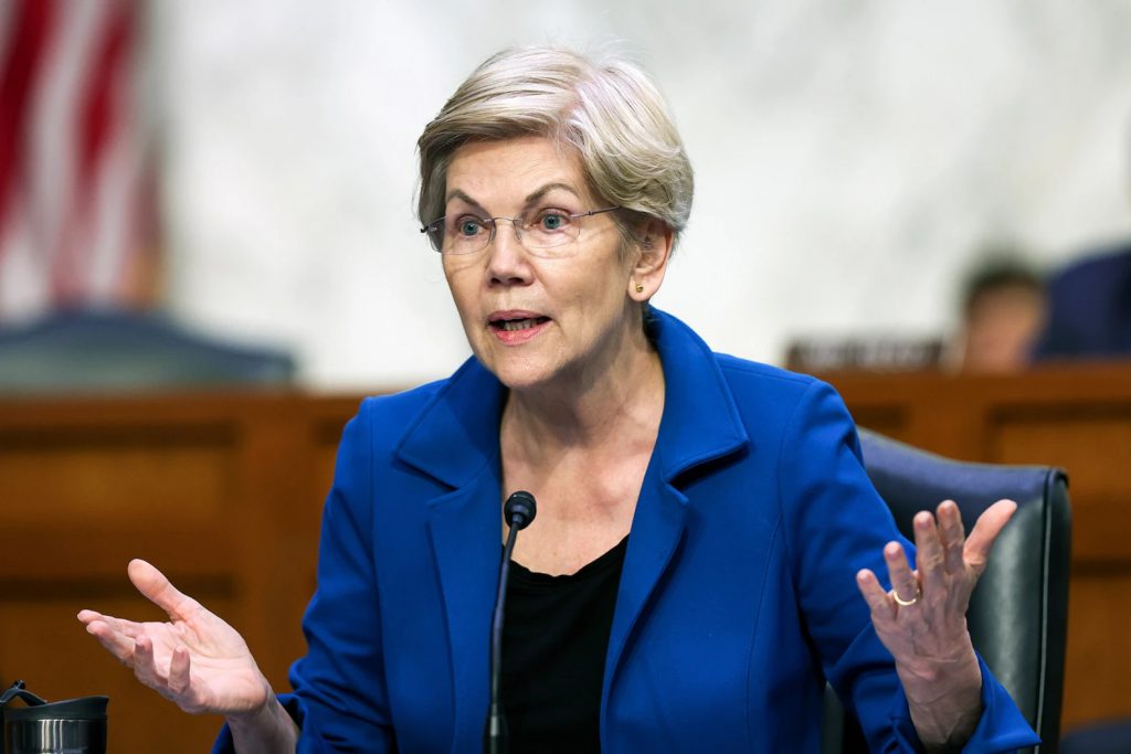 US Senator Elizabeth Warren announced an expanded coalition of Senate support for the bipartisan Digital Asset Anti-Money Laundering Act.