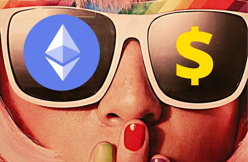 ethereum eth dollar sunglasses