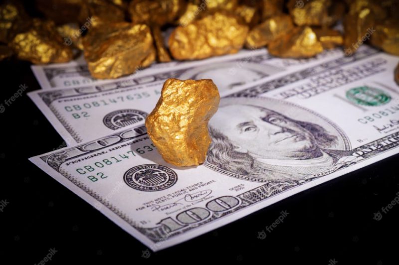 usd dollar gold