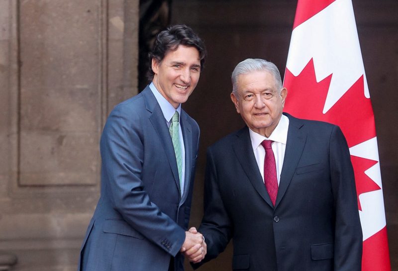 mexico canada presidents Justin Trudeau Andres Manuel Lopez Obrador