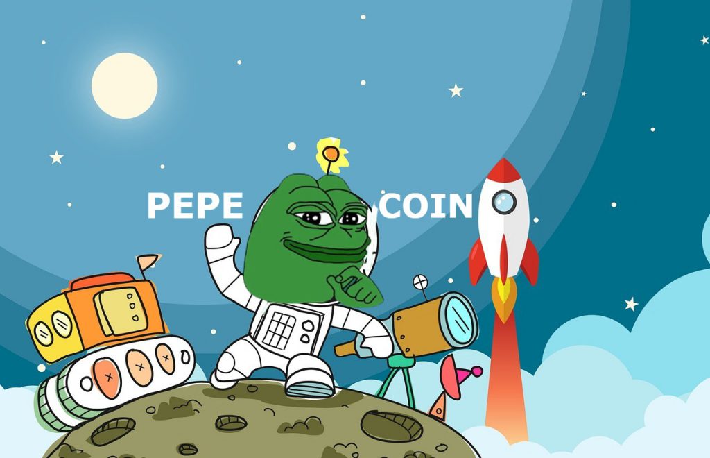 pepe coin moon