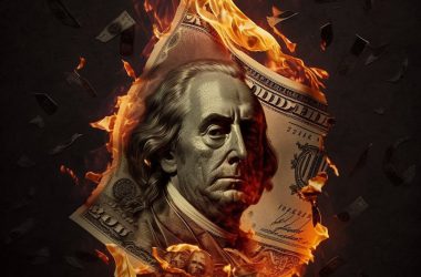 U.S. Dollar burn crash fall dip