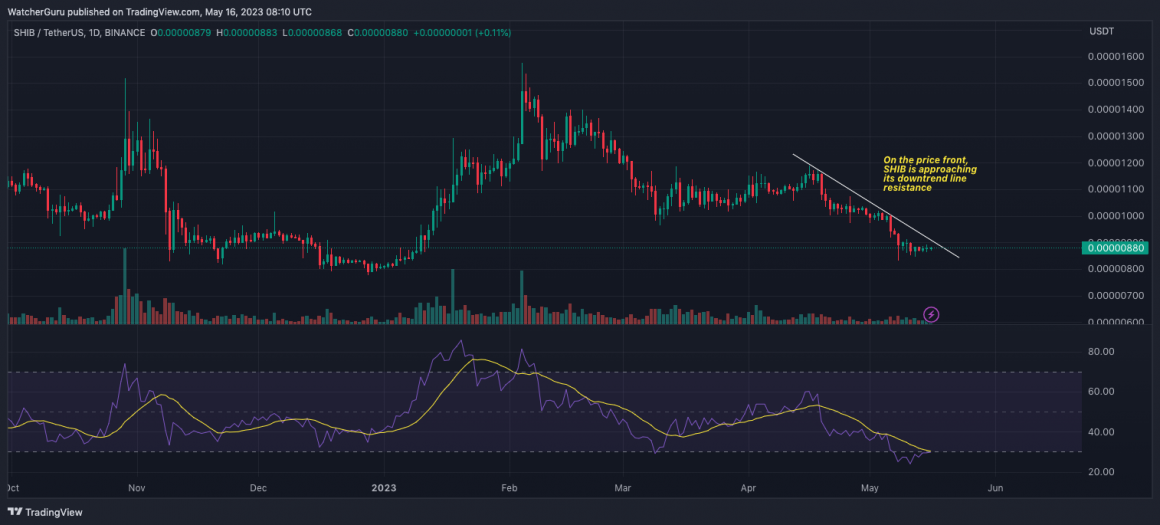Shiba Inu’s Circulating Supply Has ‘Barely Changed’ Since June 2022