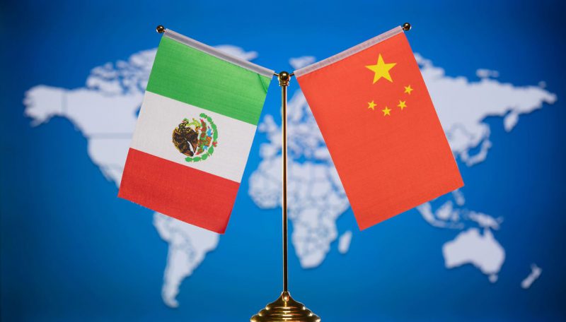China Mexico Flags BRICS
