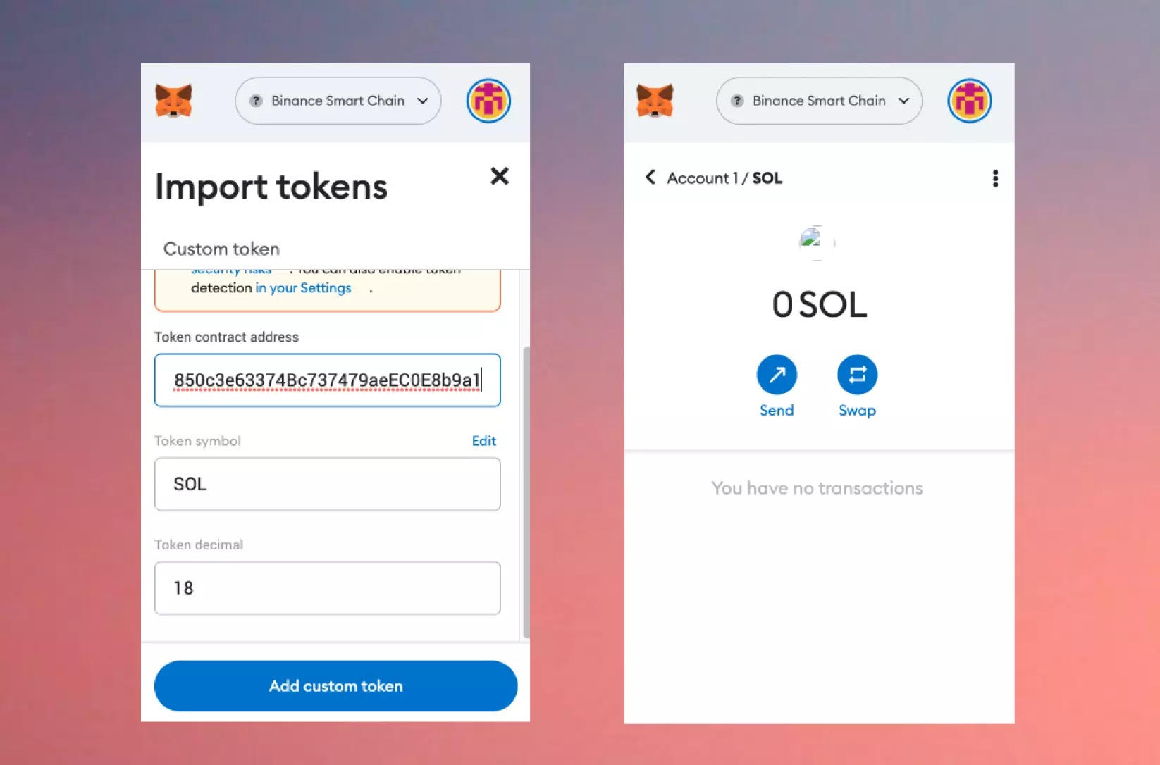 How to Add Solana to Metamask?