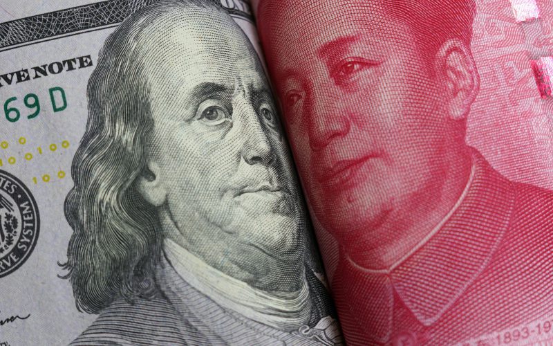 US Dollar Chinese Yuan Currency