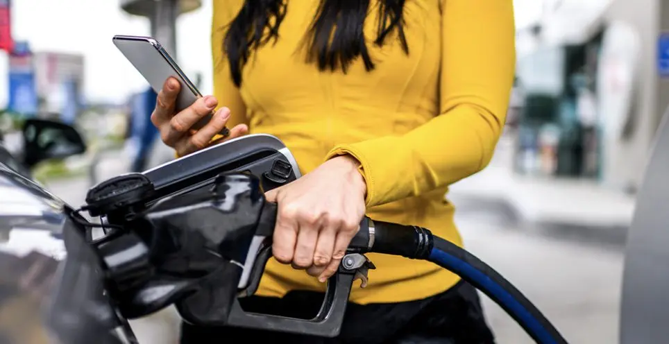 Pay cash-free at the pump with the free app!