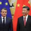 France President Emmanuel Macron China Xi Jinping
