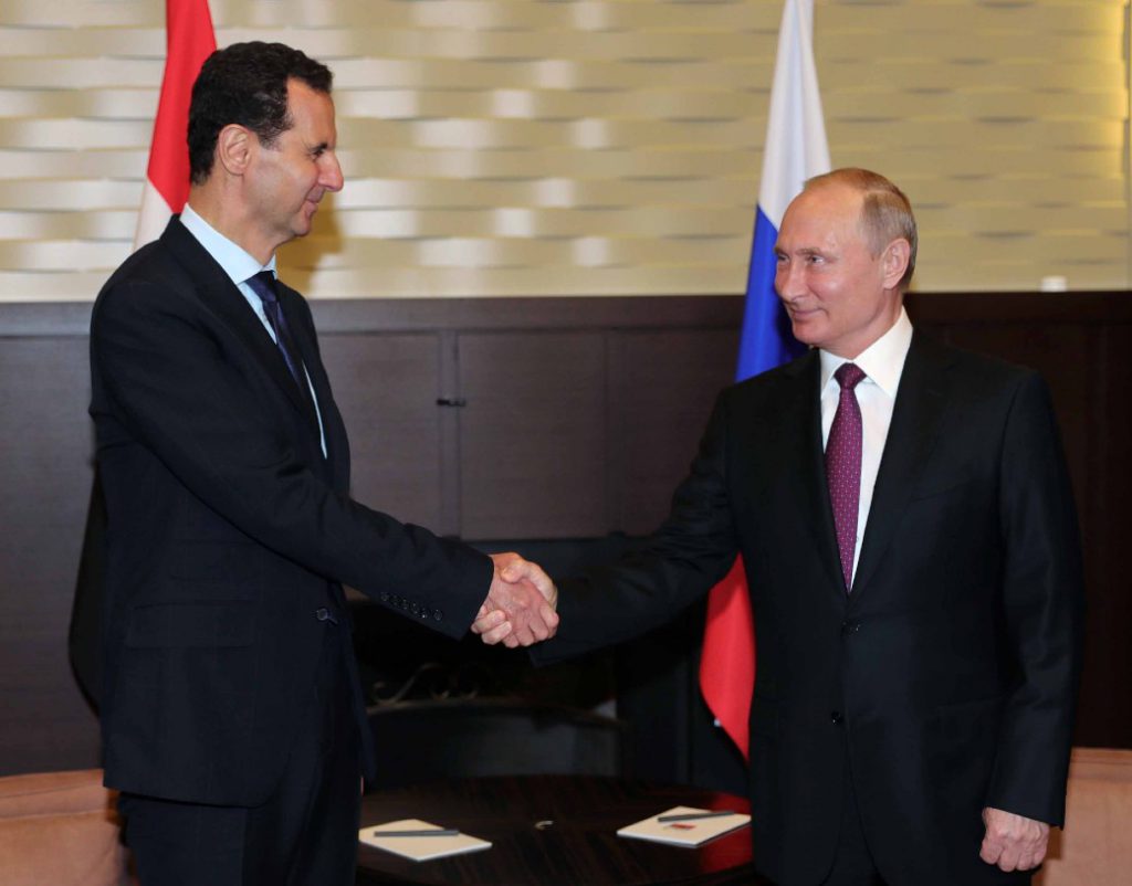 Syria President Assad Russia Putin