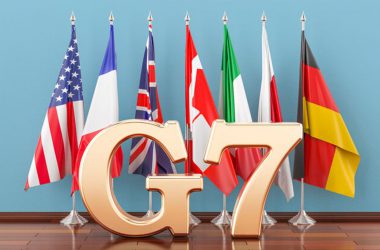 G7 countries flags BRICS