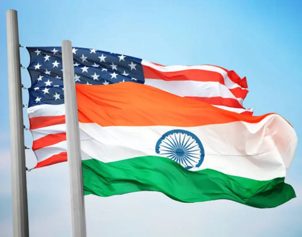 India USA Flags BRICS Currency GDP Economy