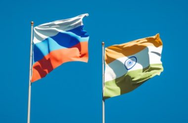 Russia India flags BRICS