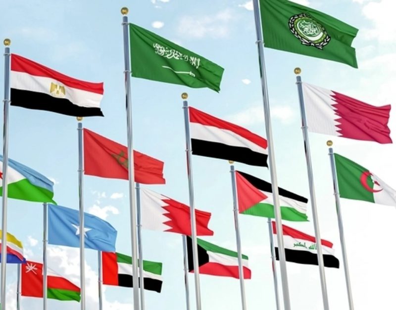 Arab countries flags brics